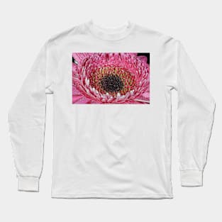 A pink Gerbera Daisy. Long Sleeve T-Shirt